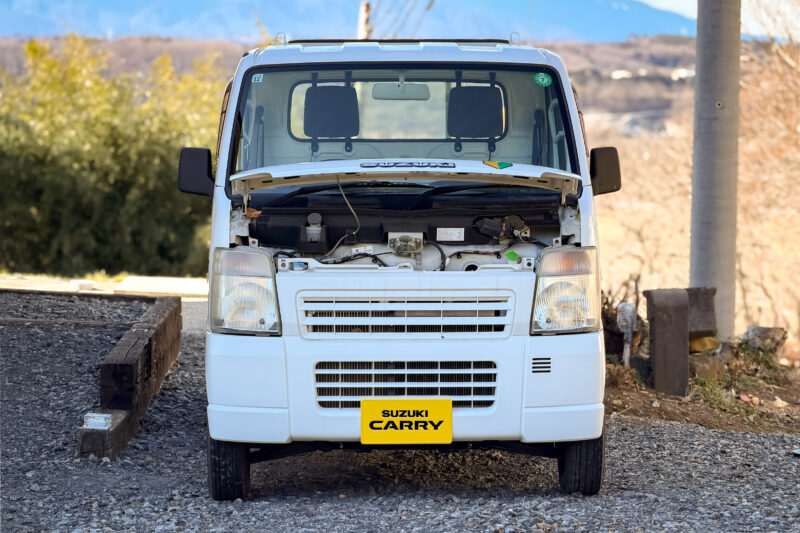 軽トラも寒冷地仕様に