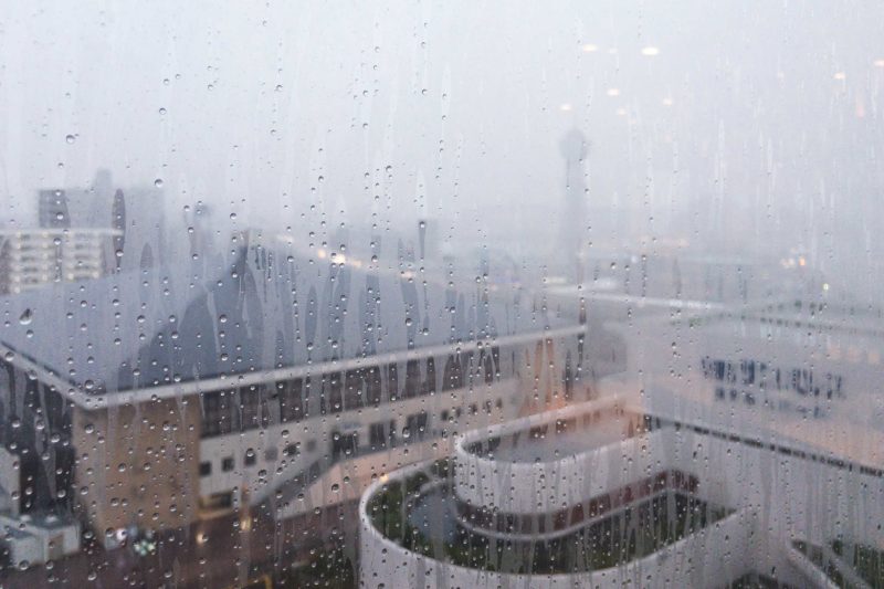 やむをえず延泊