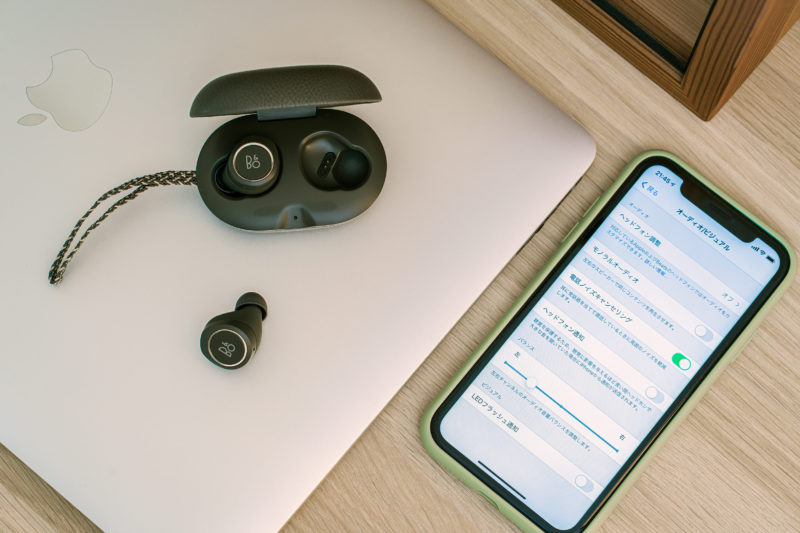イヤホンの音量バランスのズレはiPhoneの設定で対応する