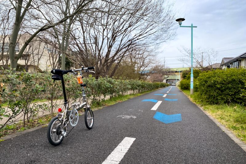 あえて自転車でお出かけ