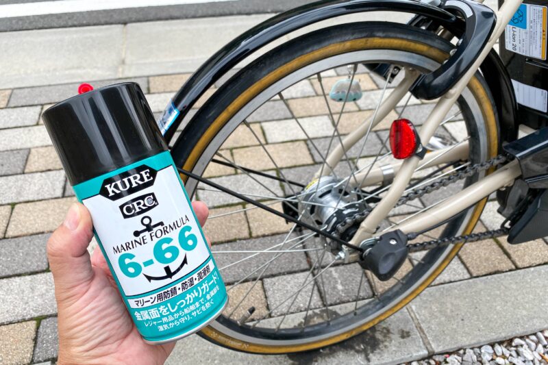 ママチャリもたまには手入れする