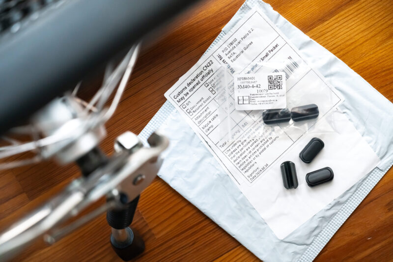 トレンクルのワイヤーを綺麗に纏めるパーツを入手