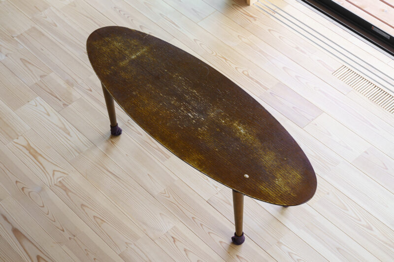 お盆休みの工作はテーブルのリビルド