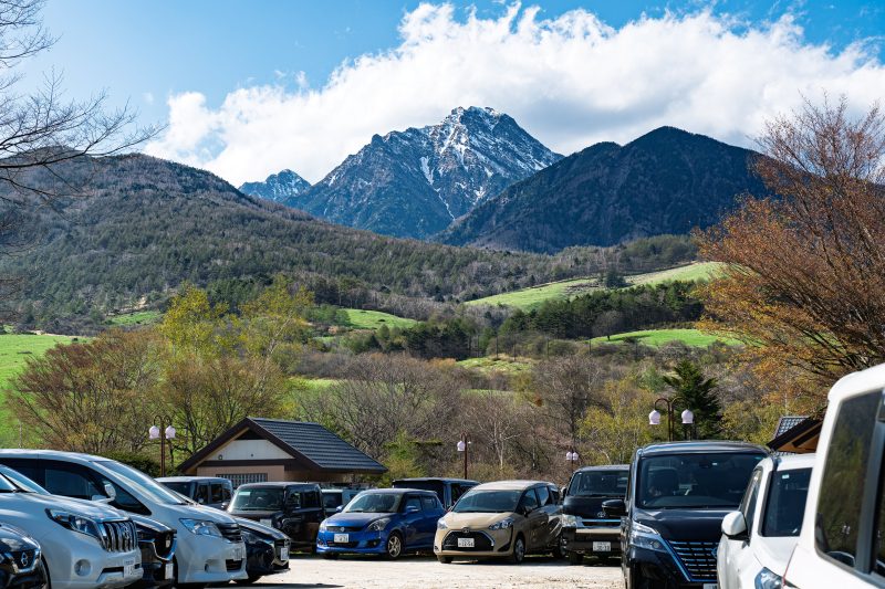 まるでスイスのような景色が目の前に見えた