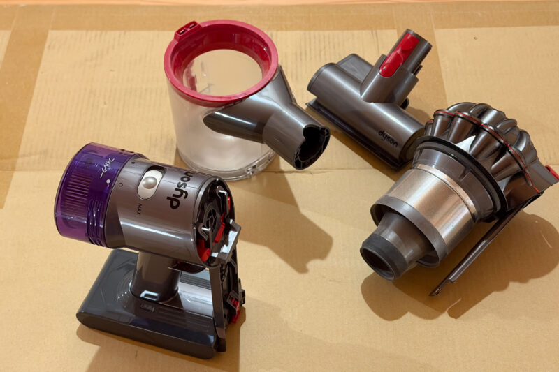 ダイソンの掃除機を修理した