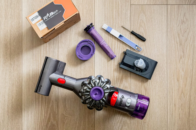 ダイソンハンディ掃除機のバッテリーをまた交換する