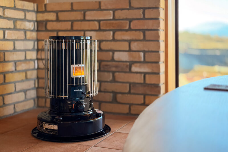 火力の強いストーブを導入した